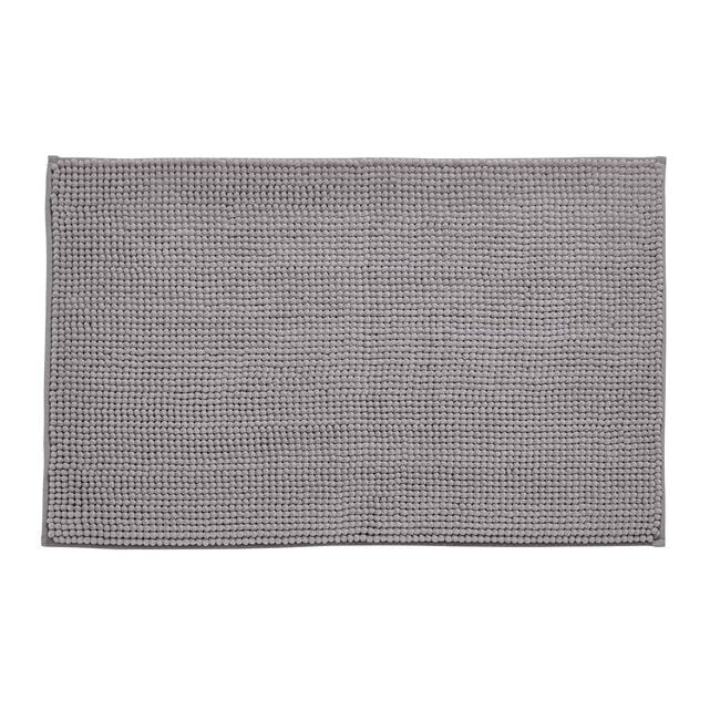CATHERINE LANSFIELD SILVER BOBBLE 50x80cm Bath Mat