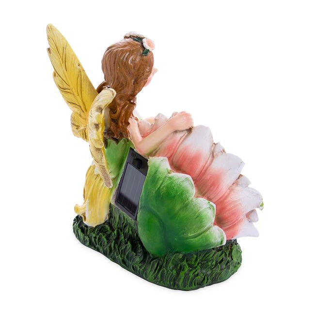 Garden Fairy With Solar Flower Light