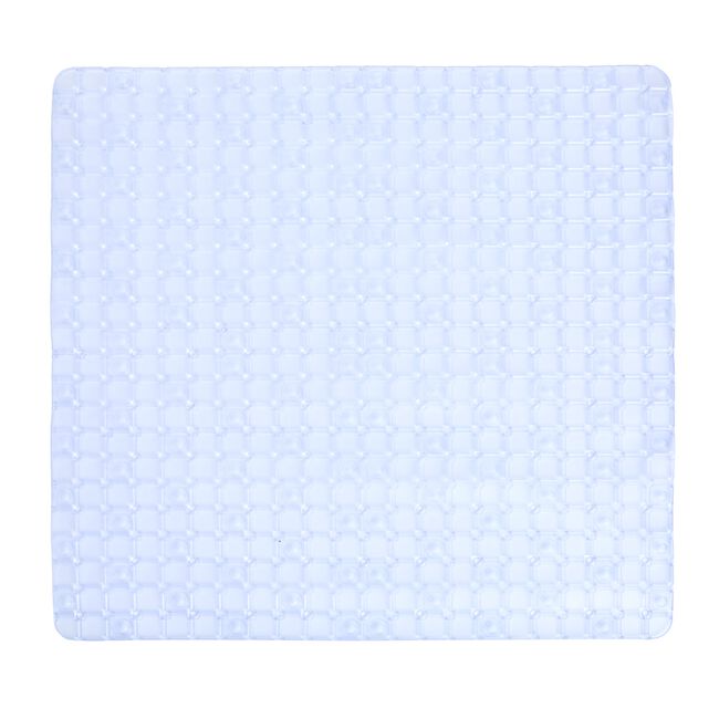ANTI BACTERIAL CLEAR 53x53cm Shower Mat
