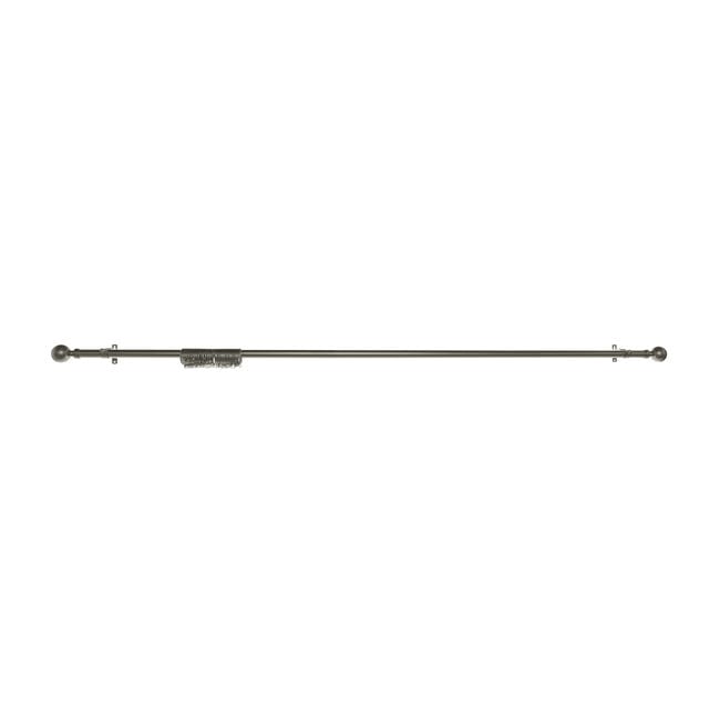 Extendable Curtain Pole with Ball End 120-210cm
