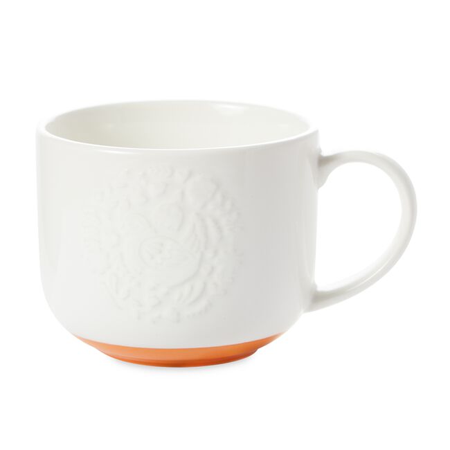 Mason Cash Folk Farmyard Hen Orange Mug - 400ml