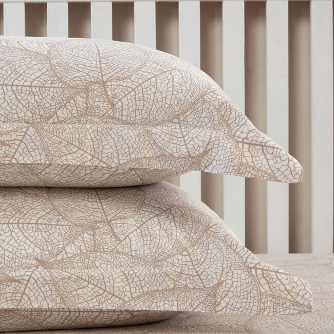 Andi Oxford Pillowcase Pair - Natural 