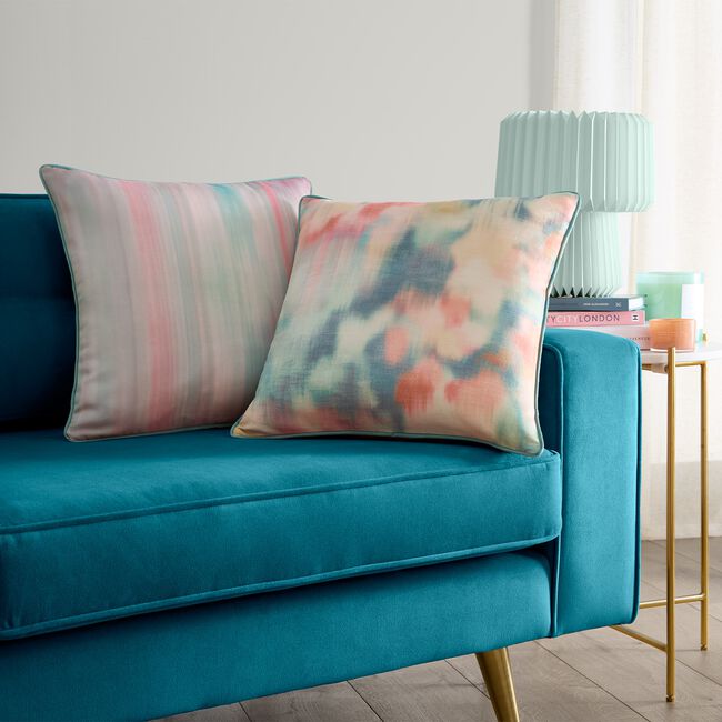 AURORA ABSTRACT PEACH 45x45 Cushion