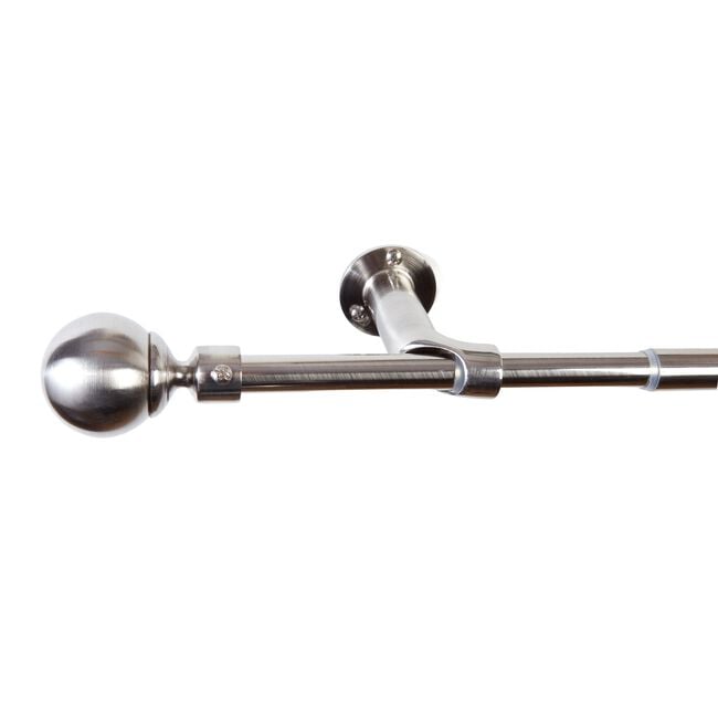 ROOM DARKENING EXTENDABLE BALL 70-120cm Nickel