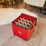 Deluxe Christmas Decorations 64 Piece Storage Box