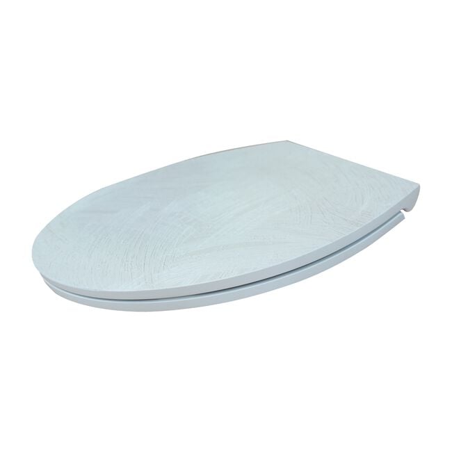 Natural Curved Slow Closing Toilet Seat