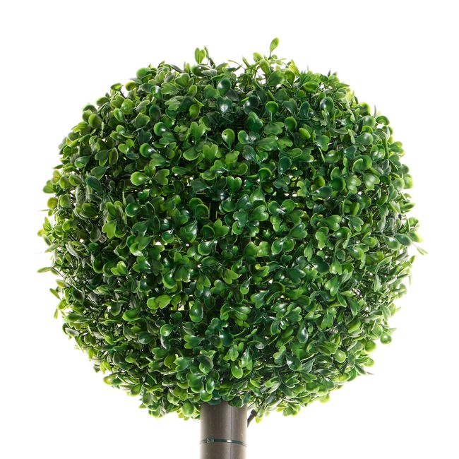 Two Ball Solar Topiary Tree 