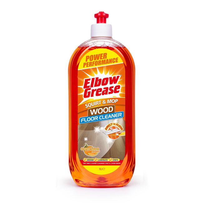 Elbow Grease 1L Wood Floor Cleaner Orange