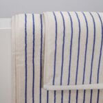480GSM TURKISH YARN DYED BLUE Hand Towel