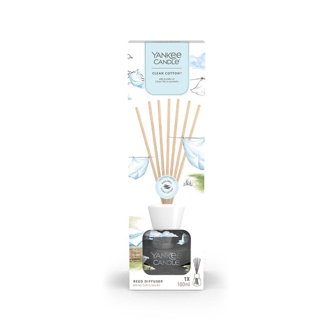 Yankee Candle®Signature Reed Diffuser Clean Cotton