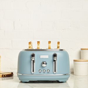 Haden Highclere 4 Slice Blue Toaster