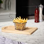 Apollo S/Steel Rectangular Chip Serving Basket 