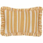 FURN CARMON STRIPE LINEN/OCHRE 40x60 Cushion