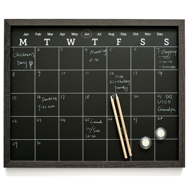 Magnetic Chalkboard Memo Board