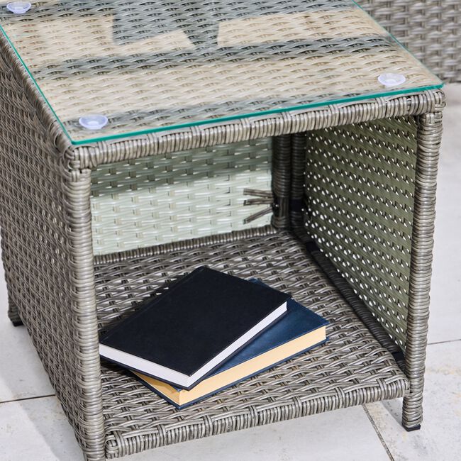 Treviso Rattan Bistro Set 3 Piece