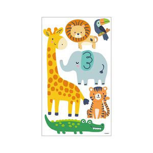 3D Wall Stickers Zoo Animals