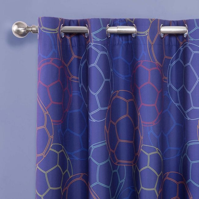 BLACKOUT FOOTBALL CHAMPION 66x54 Curtain