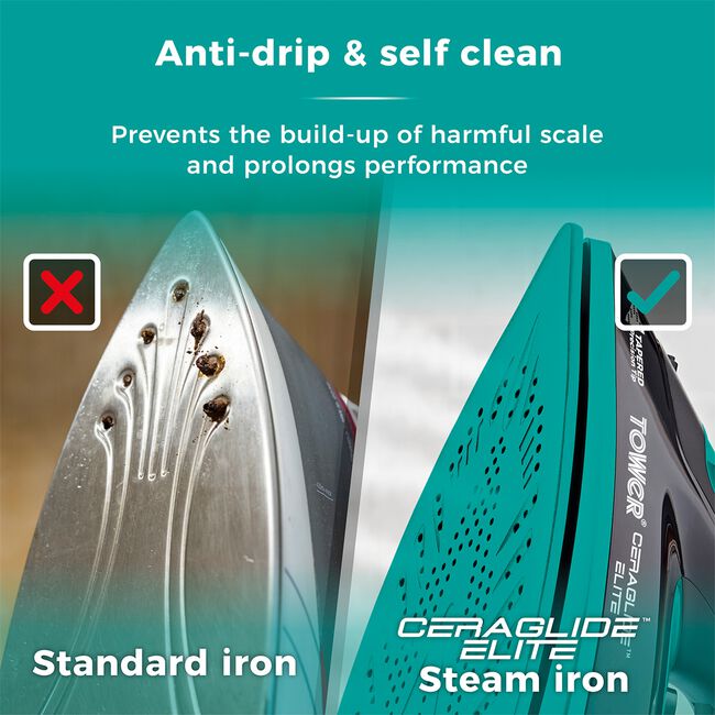 Tower Ceraglide 3100W Steam Iron