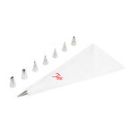 Tala Icing Bag Set with 8 Stainless Steel Nozzles