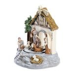 Musical Christmas Nativity Scene