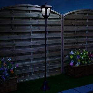 Solar Coach Lamp Post