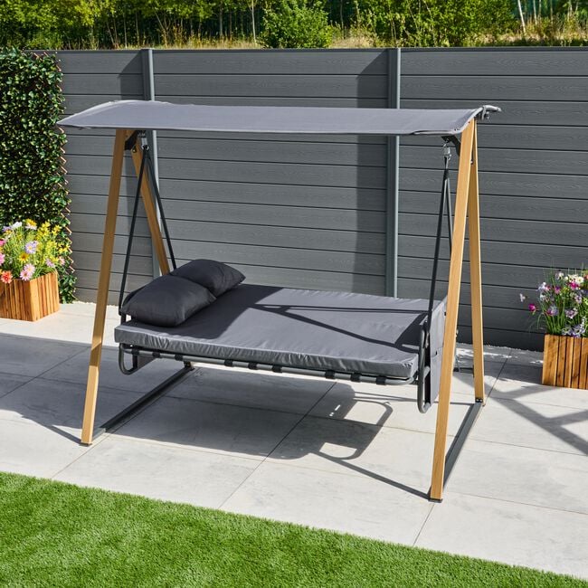Day Bed 3 Seater Swing Chair