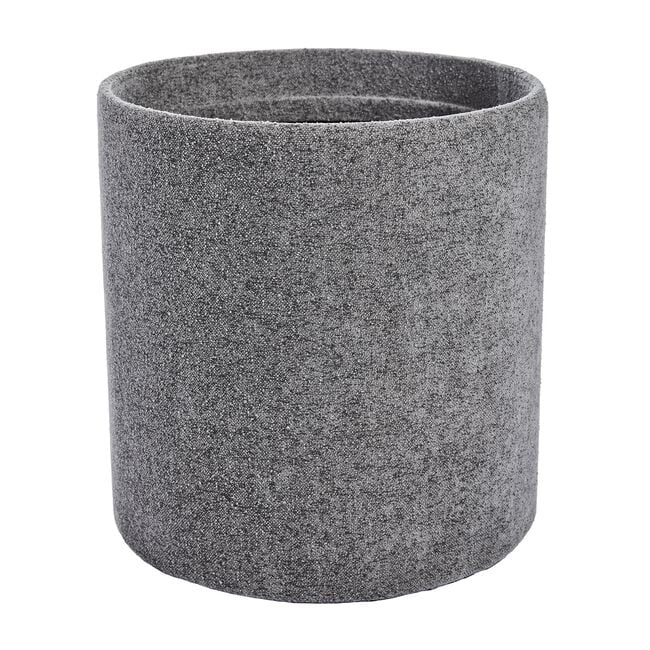 LARGE GREY OTTOMAN With Tray