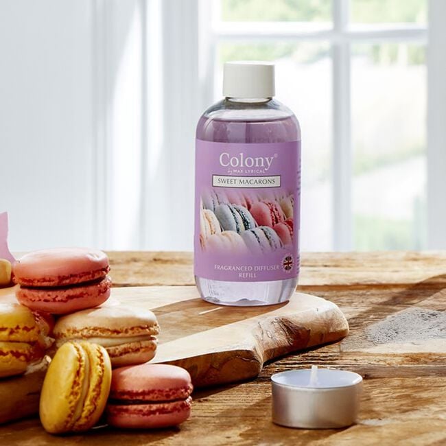 Colony Sweet Macarons 200ml Diffuser Refill