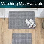 JVL Elegance Grey Runner 50cm x 150cm