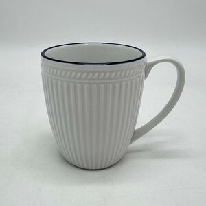 Abney & Croft Blue Rim Mug
