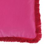 ELLEN FRINGE PINK 45x45 Cushion