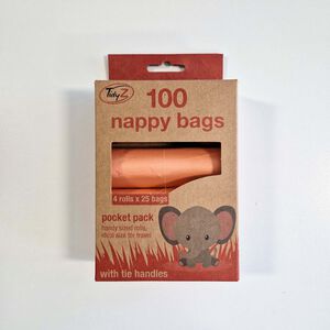 100 Pack Nappy Bags