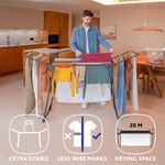 Vileda King Ultimate 20M Black Airer