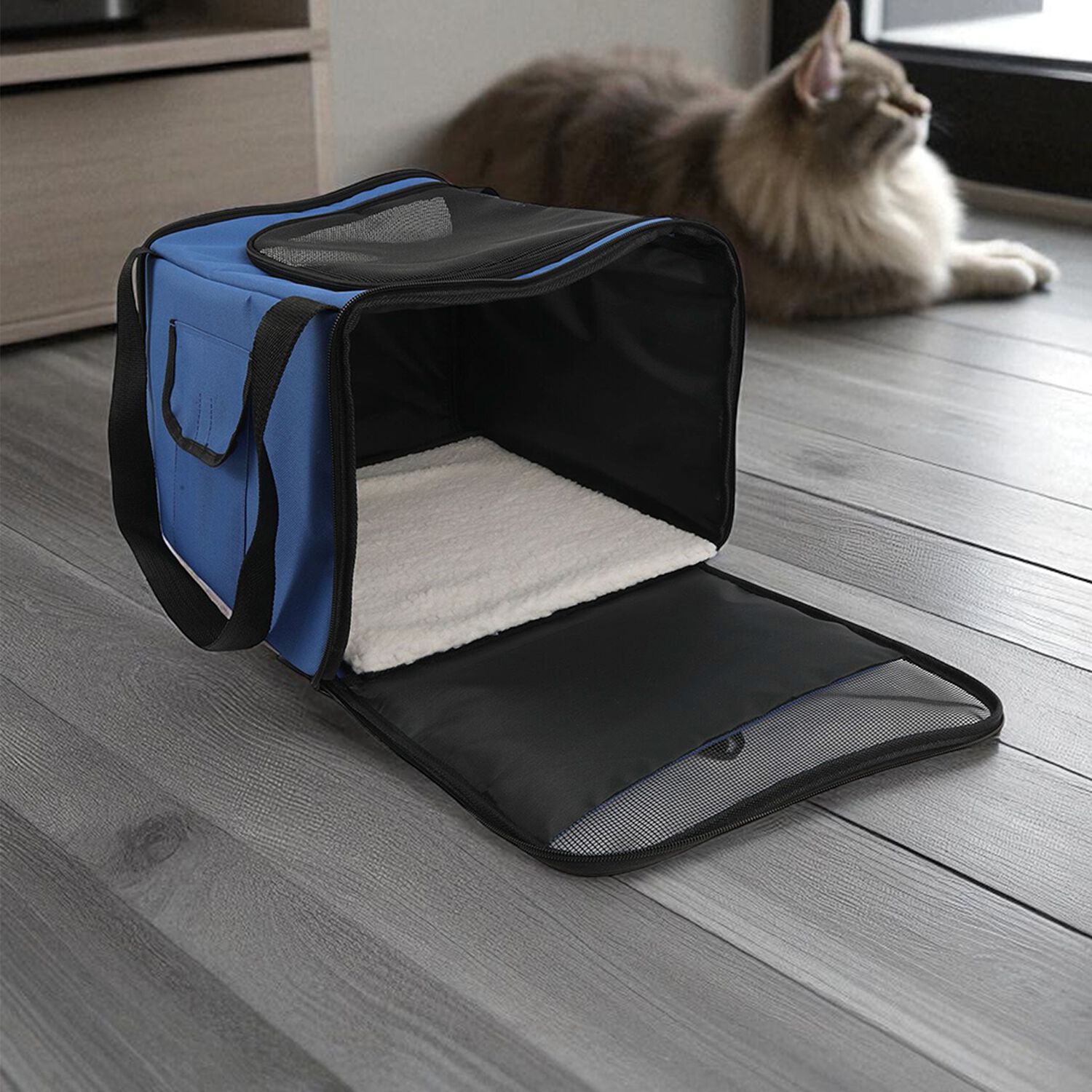 Pet Carry Bag Blue