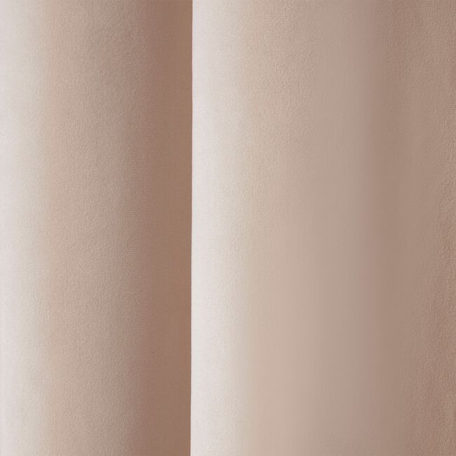 BLACKOUT & THERMAL VELVET NATURAL 90X90 Curtain