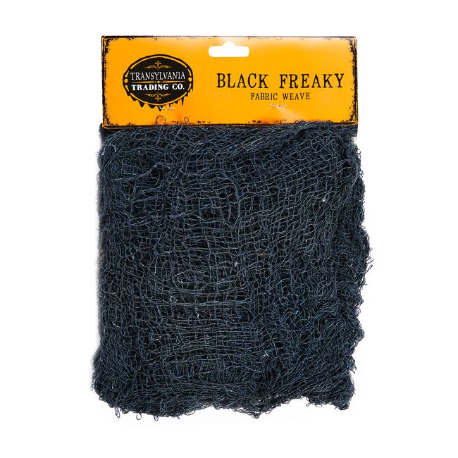 Freaky Fabric Weave Black