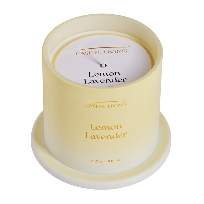 Cashel Living Lemon Lavender 250g Scented Candle