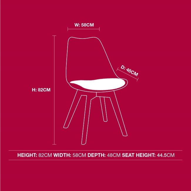 Aletta Grey Dining Chair