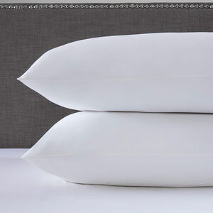 500TC Cotton Houswife Pillowcase Pair - White