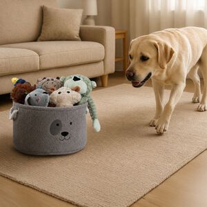 Pet Toy Storage Basket - Assorted