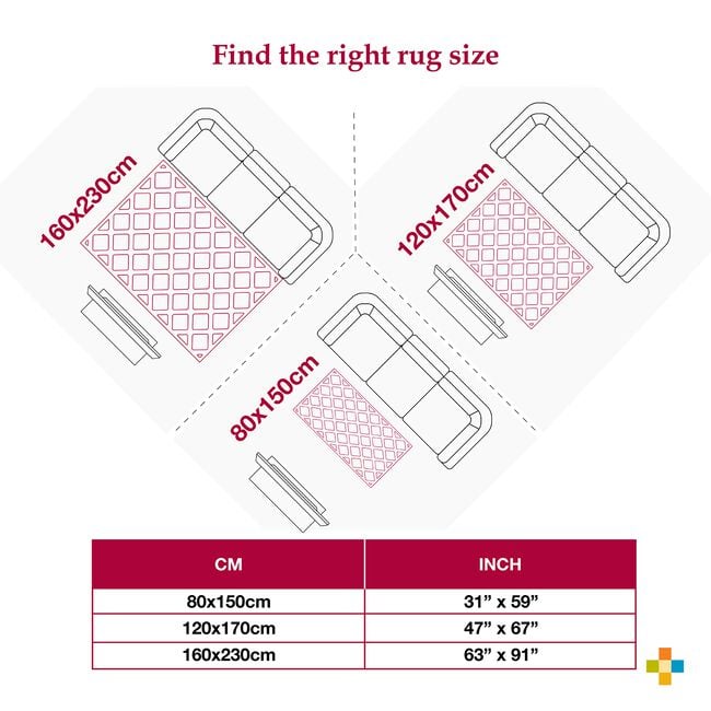 BLOOMHILL 160x230cm Rug 39C