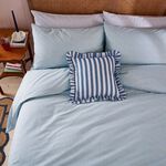 HELENA SPRINGFIELD SINGLE DUVET COVER Gingham Blue