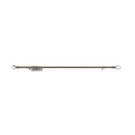 Metal Curtain Pole with Diamond end 300cm