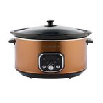 Hamilton Beach 6.5L Digital Copper Slow Cooker 