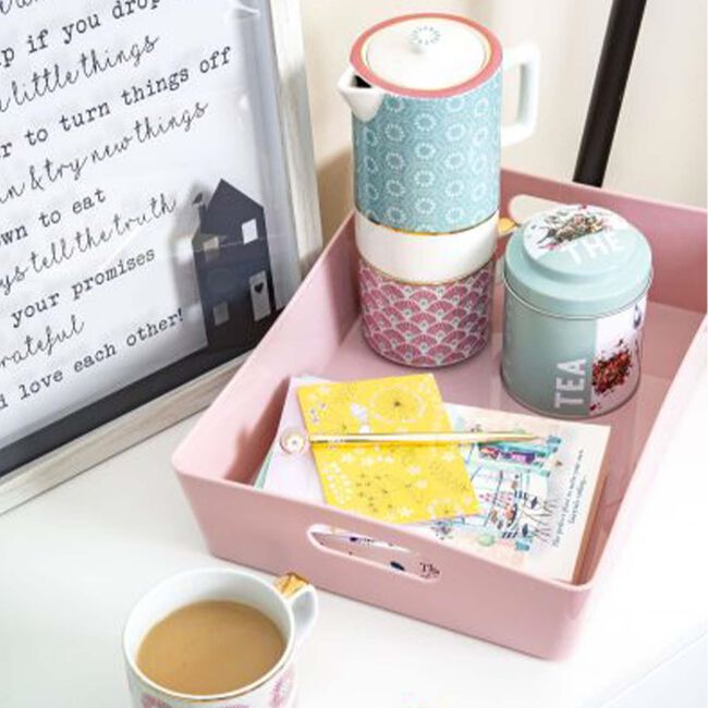 Studio 5.01 Rectangular Basket 6L - Pink