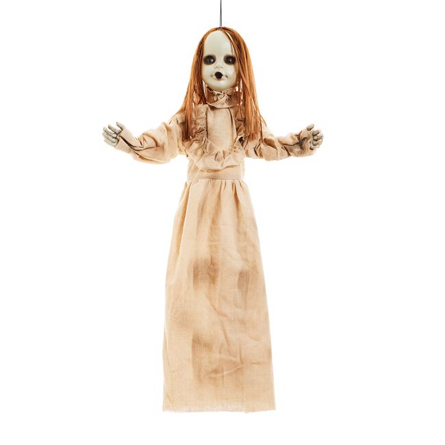 Moving Floating Creepy Ghoul Girl
