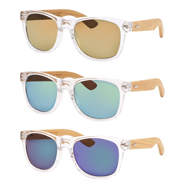 Kleverkit Bamboo Sunglasses