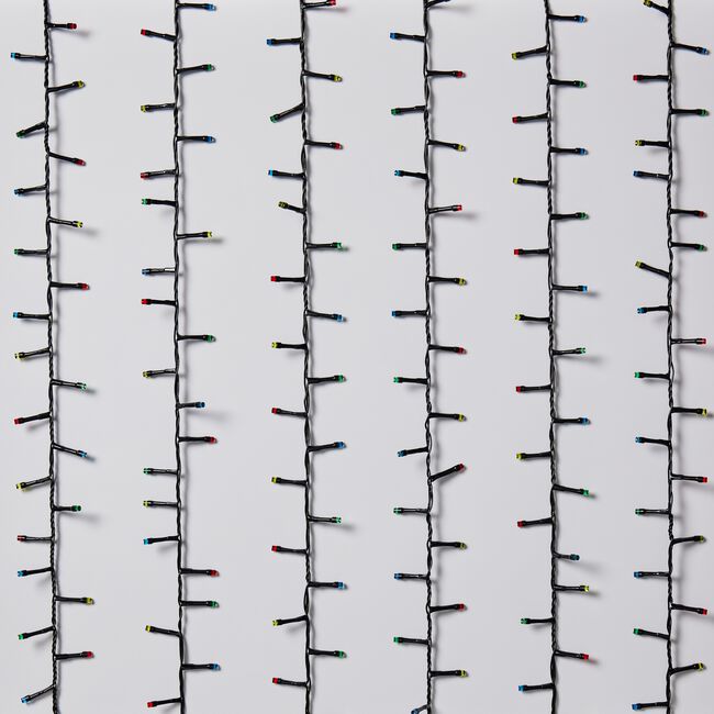 LED Star Bright Compact Lights 500 Multicoloured