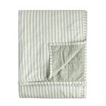 YARD HEBDEN STRIPE EUCALYPTUS/BAY GREEN 150x200cm Bedspread 