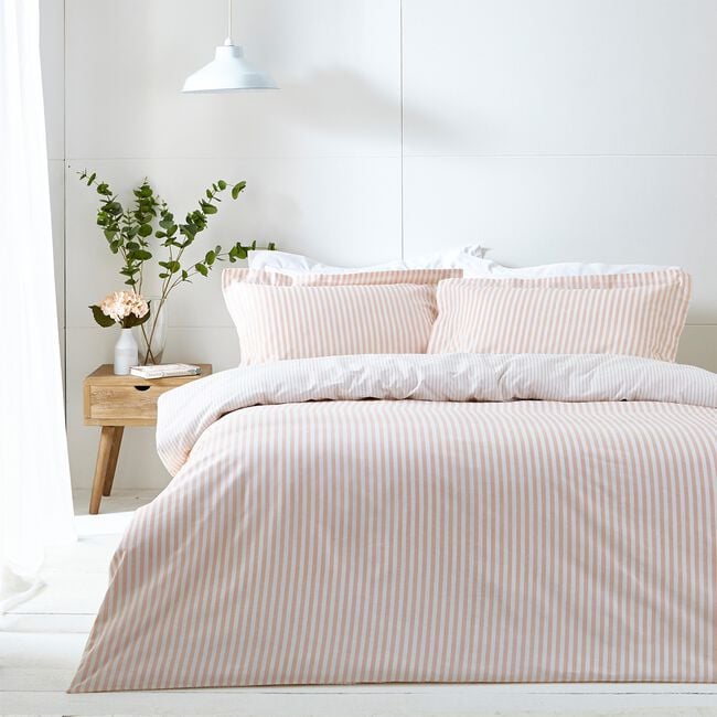 SINGLE DUVET COVER Herbden Blush